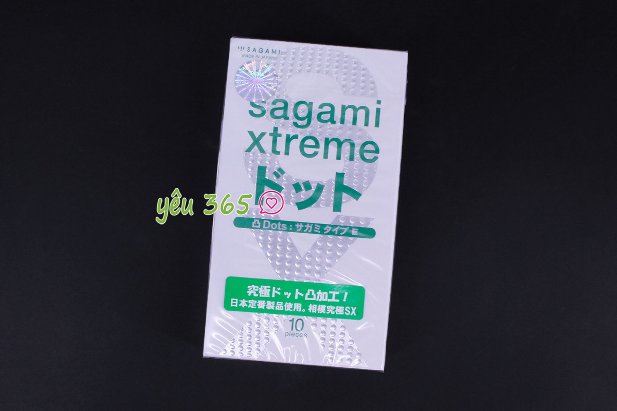 Bao cao su Sagami xtreme hộp 10 bao - Ảnh 2