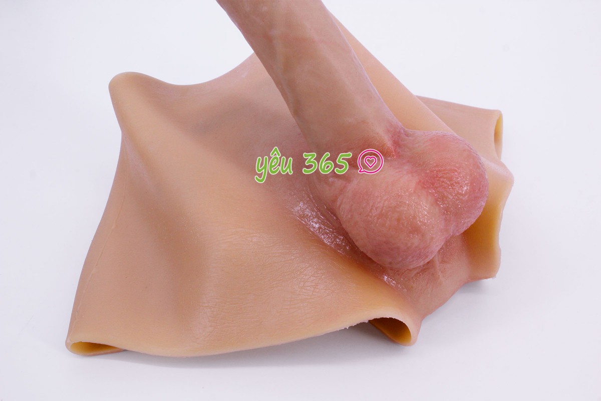 Quần silicon gắn dương vật giả rỗng ruột siêu mềm - Ảnh 8