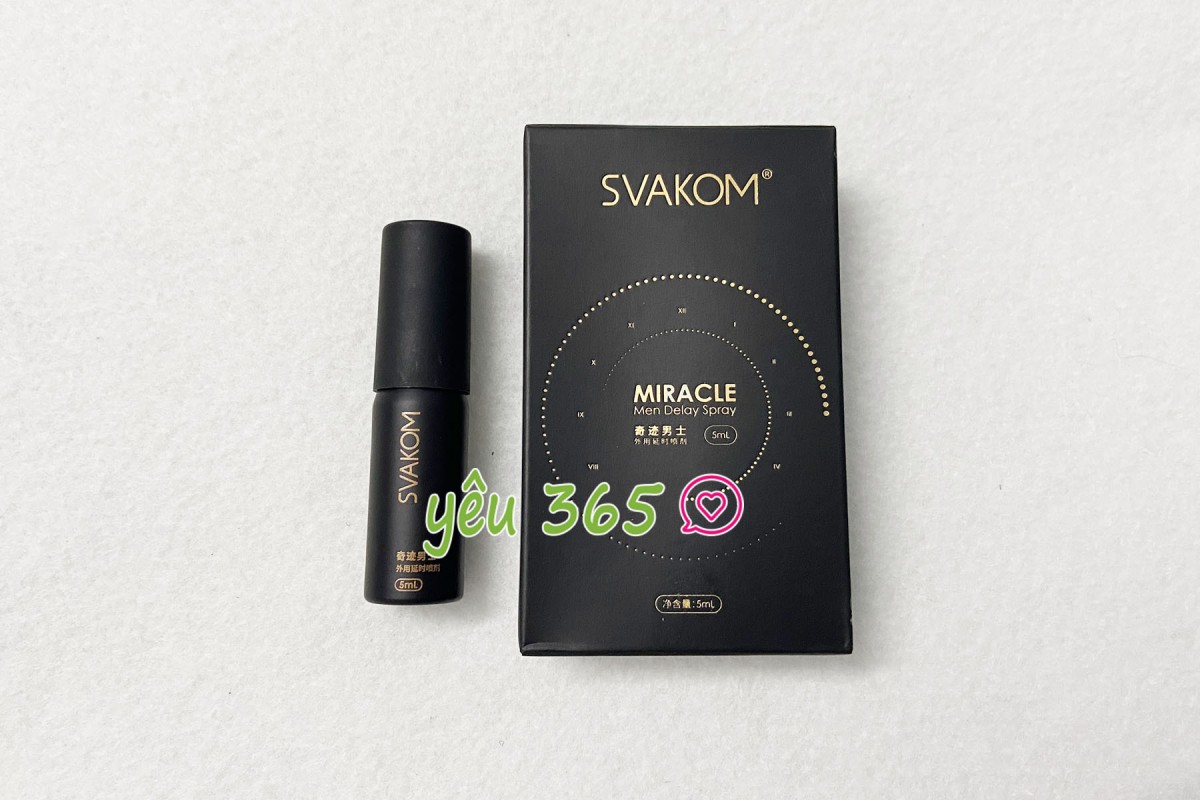 Svakom Miracle 5ml - Chai xịt chống xuất tinh sớm - Ảnh 3