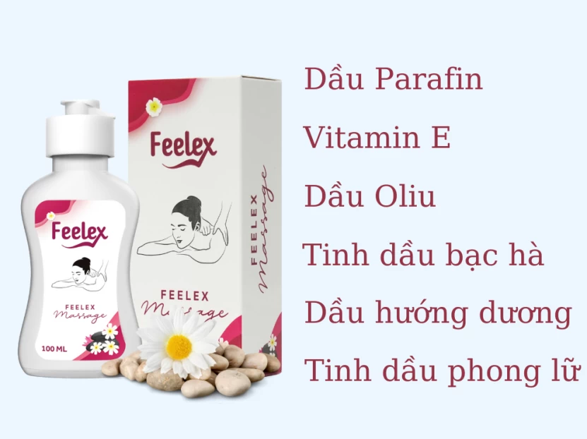 Tinh dầu mát xa Feelex dung tích 100ml - Ảnh 2
